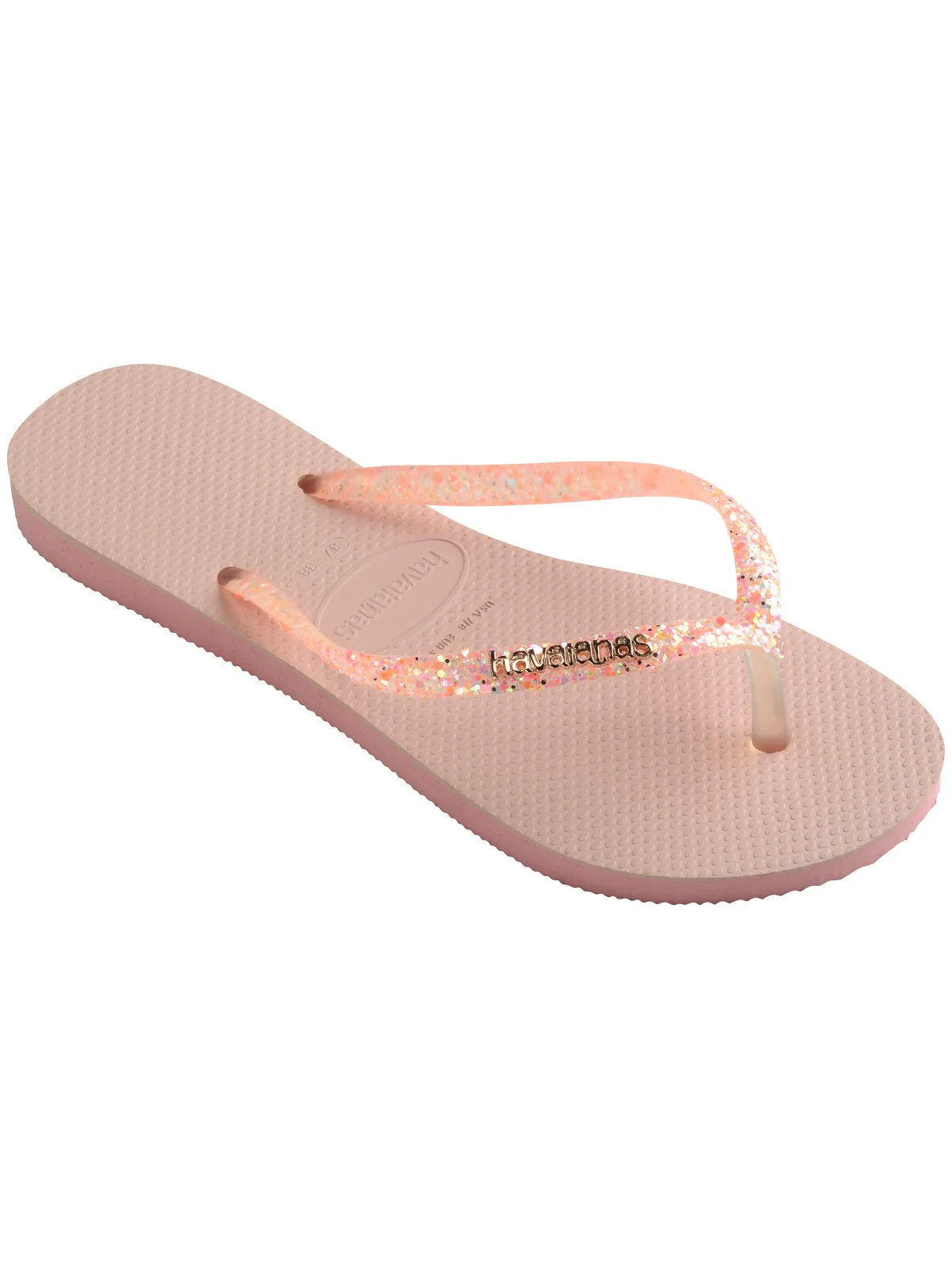 HAVAIANAS Infradito Donna Hav. Slim Glitter Flourish 4147122.5217 Rosa - Image 2