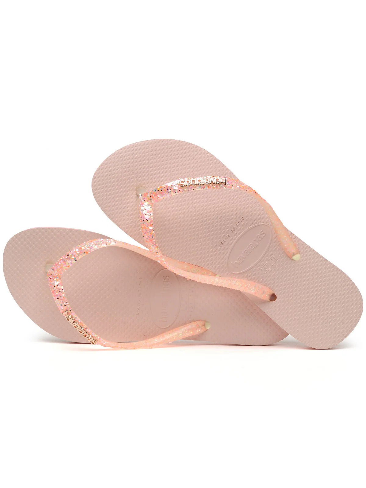 HAVAIANAS Infradito Donna Hav. Slim Glitter Flourish 4147122.5217 Rosa - Image 4