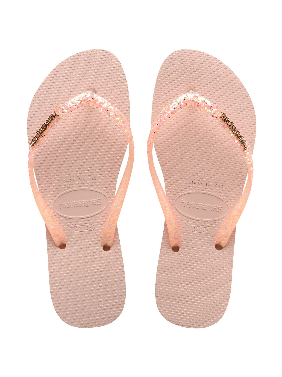 HAVAIANAS Infradito Donna Hav. Slim Glitter Flourish 4147122.5217 Rosa - Image 5