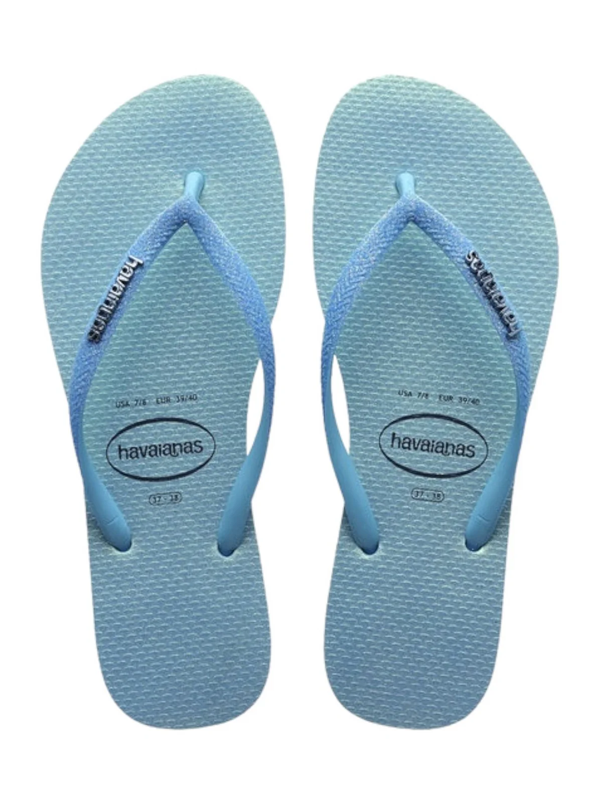HAVAIANAS Infradito Donna Hav. Slim Glitter Iridescent 4148922.1056 Blu - Image 5