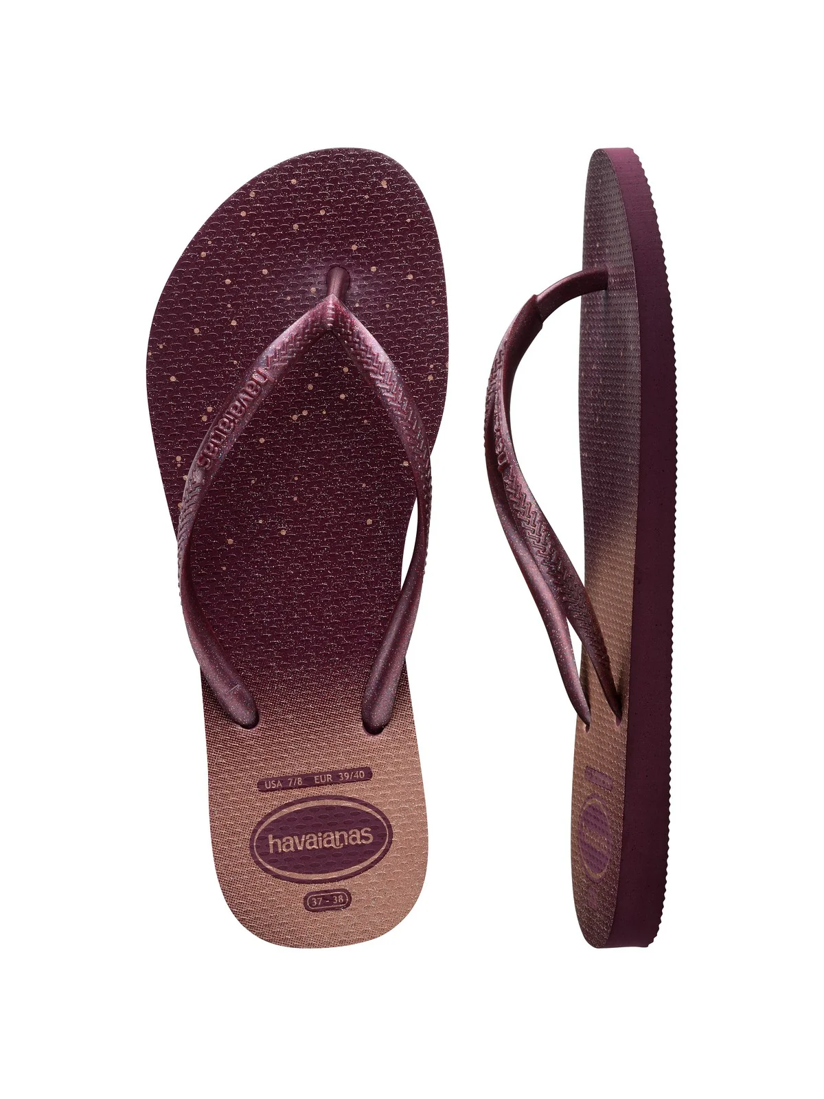 HAVAIANAS Infradito Donna Hav. Slim Gloss 4145617.5143 Viola - Image 4