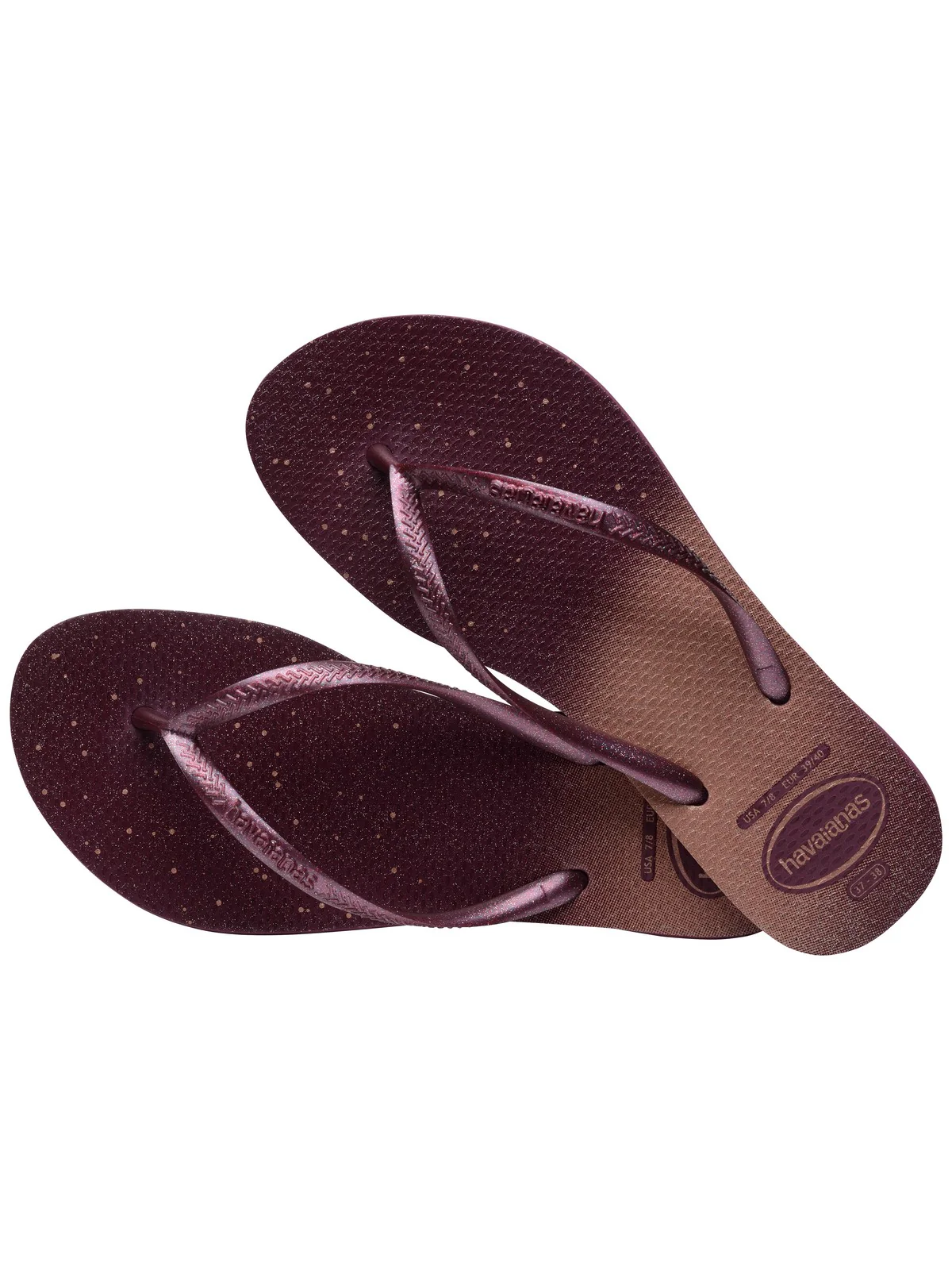 HAVAIANAS Infradito Donna Hav. Slim Gloss 4145617.5143 Viola - Image 5