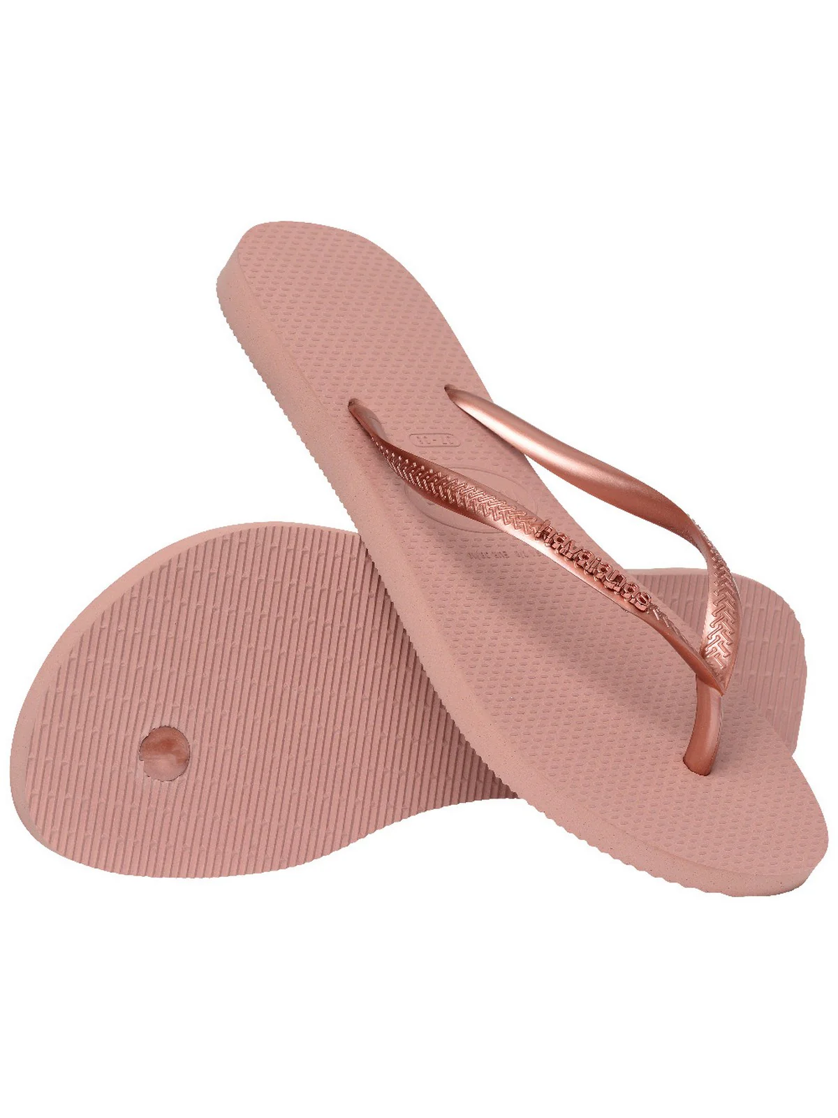 HAVAIANAS Infradito Donna Hav. Slim Logo Metallic 4119875.6459 Rosa - Image 7