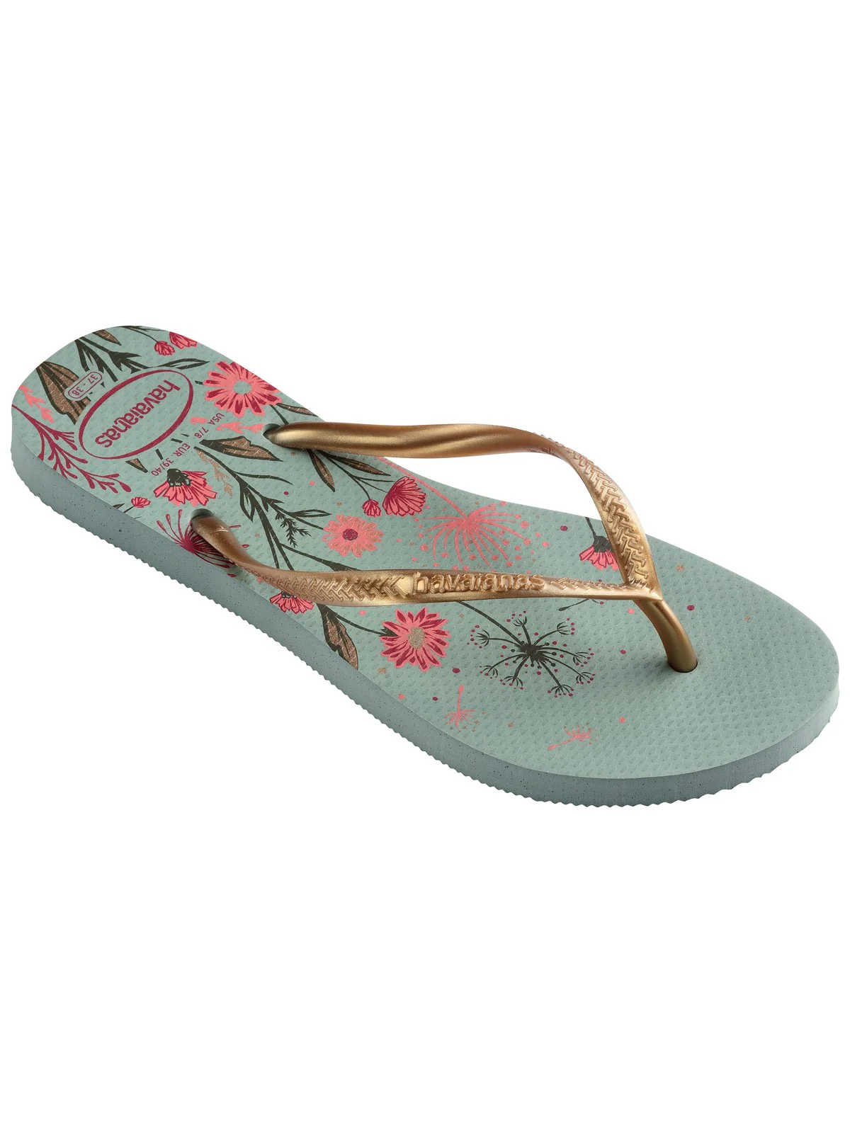 HAVAIANAS Infradito Donna hav. Slim Organic 4132823.1809 Verde - Image 2
