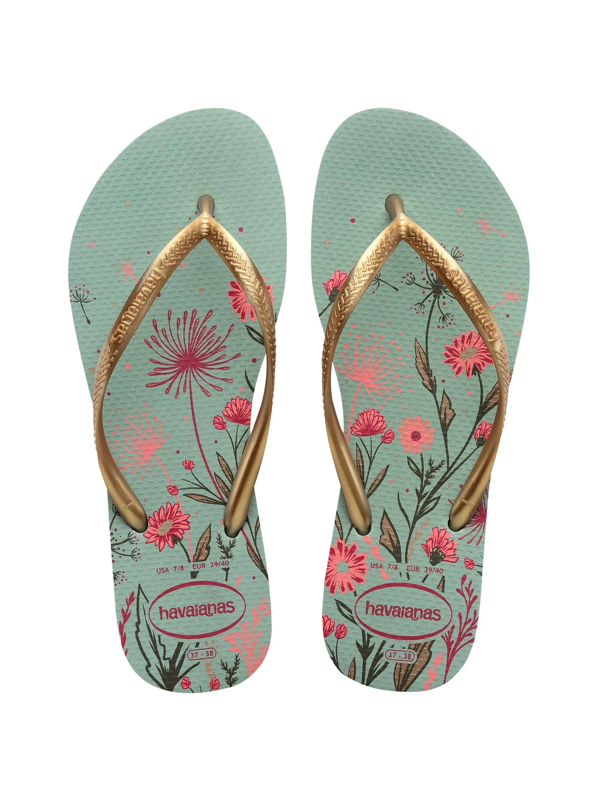 HAVAIANAS Infradito Donna hav. Slim Organic 4132823.1809 Verde - Image 6