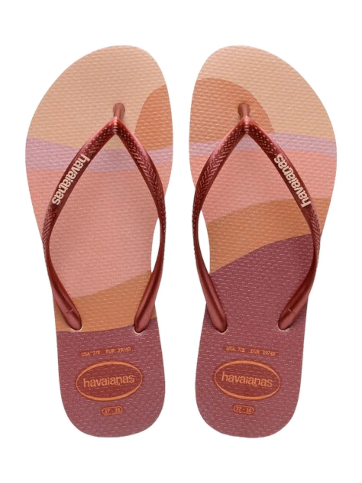 HAVAIANAS Infradito Donna Hav. Slim palette glow 4145766.0076 Rosa - Image 5