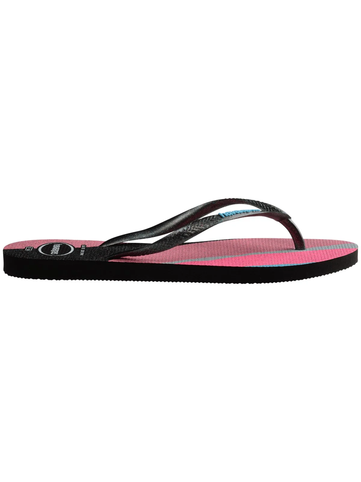 HAVAIANAS Infradito Donna Hav. Slim palette glow 4145766.0090 Nero - Image 3