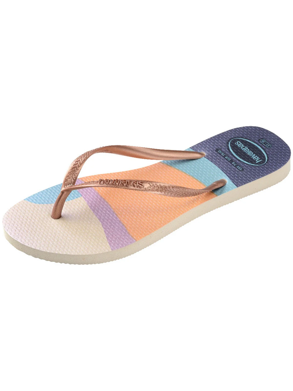 HAVAIANAS Infradito Donna Hav. Slim palette glow 4145766.0121 Beige - Image 2