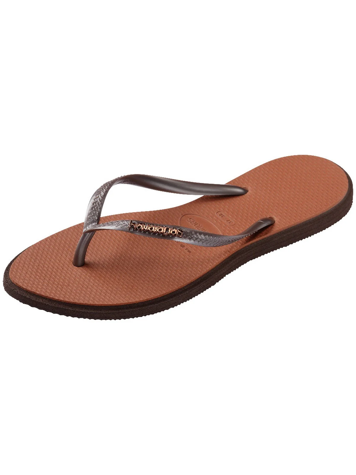 HAVAIANAS Infradito Donna Hav. Slim point 4149584.0727 Marrone - Image 4