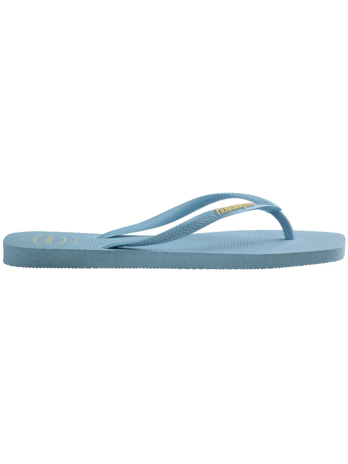HAVAIANAS Infradito Donna Hav. Slim square logo pop up 4148959.1056 Blu - Image 5