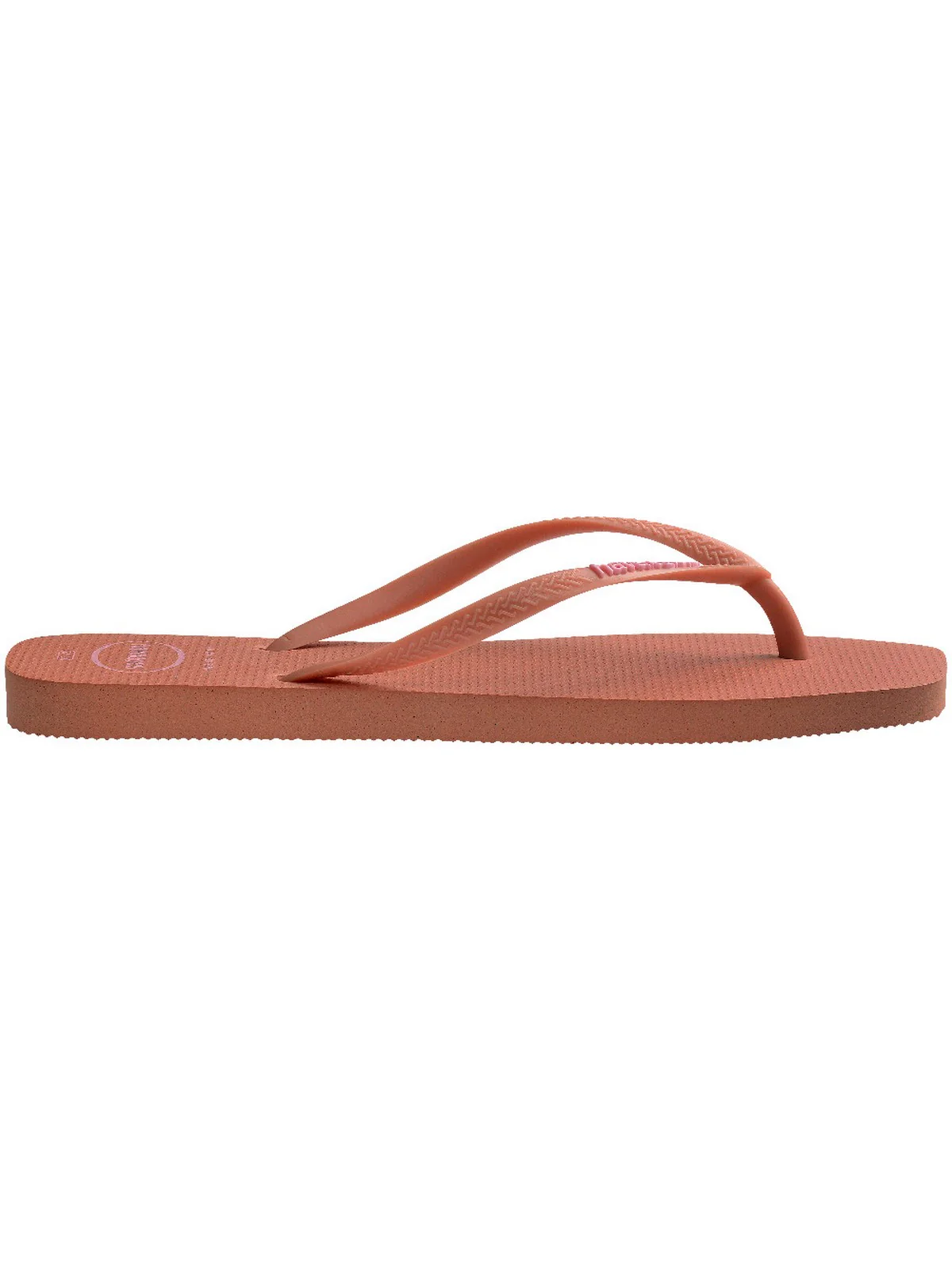 HAVAIANAS Infradito Donna Hav. Slim square logo pop up 4148959.9259 Rosa - Image 5