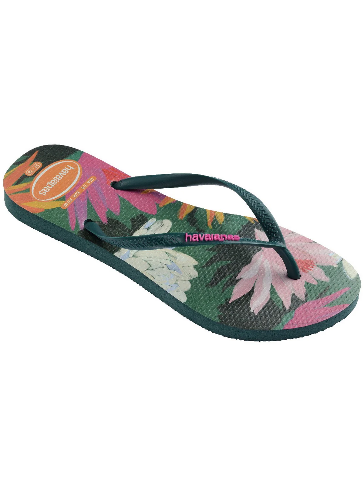 HAVAIANAS Infradito Donna Hav. Slim summer 4149813.5266 Verde - Image 5