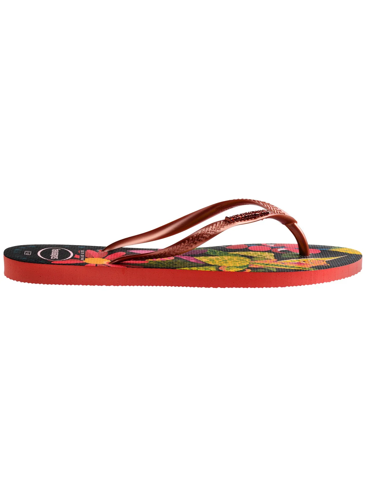 HAVAIANAS Infradito Donna Hav. Slim Tropical 4122111.1256 Rosa - Image 3