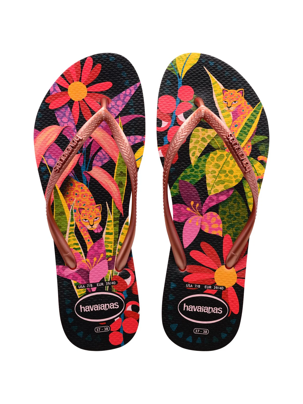 HAVAIANAS Infradito Donna Hav. Slim Tropical 4122111.1256 Rosa - Image 6
