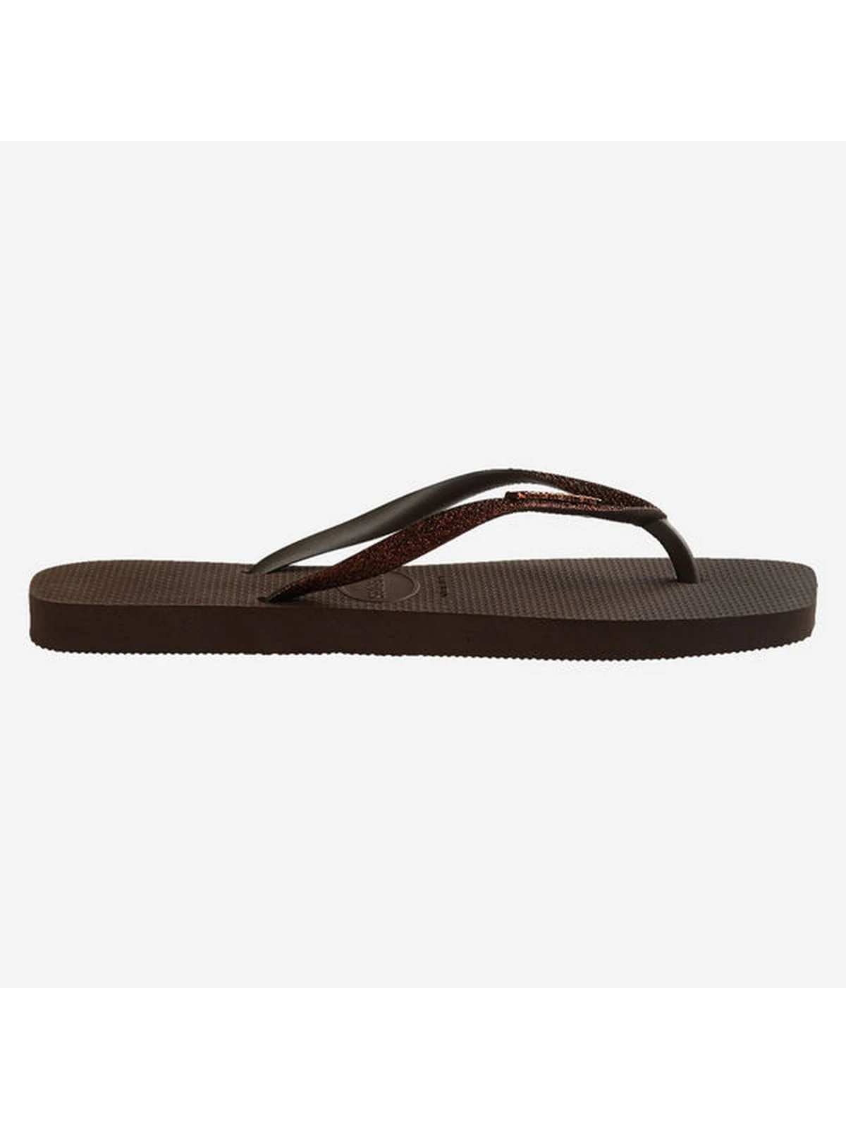 HAVAIANAS Infradito Donna Hav. Square glitter 4148102.0727 Marrone - Image 3