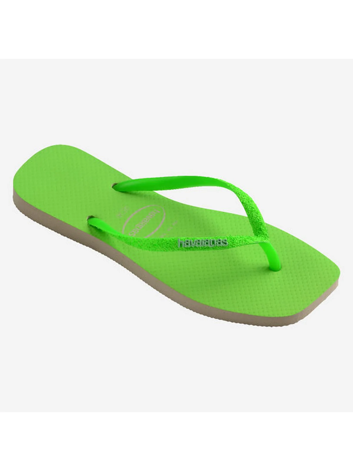 HAVAIANAS Infradito Donna Hav. Square Glitter Neon 4148927.7179 Verde - Image 4
