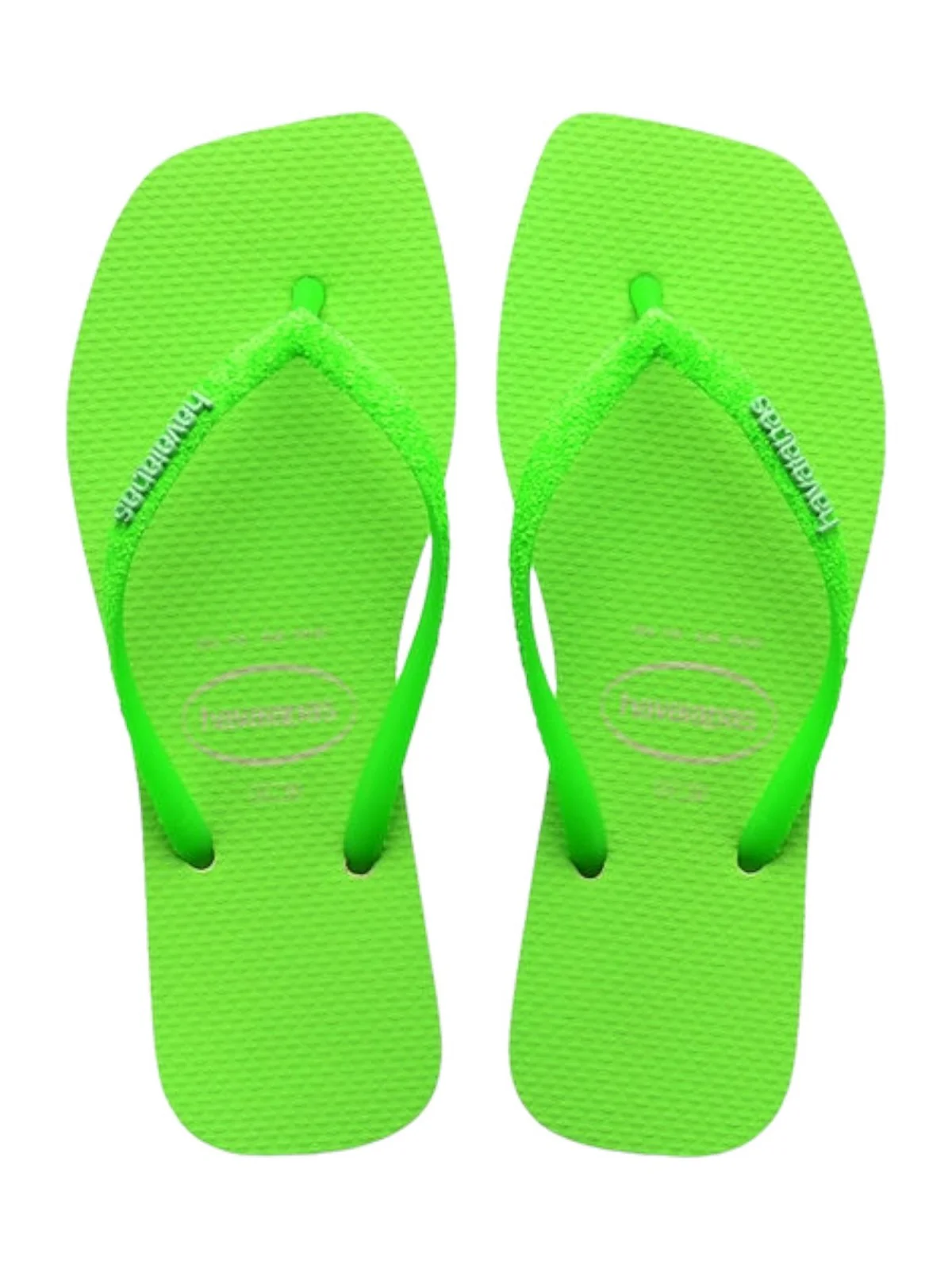 HAVAIANAS Infradito Donna Hav. Square Glitter Neon 4148927.7179 Verde - Image 5