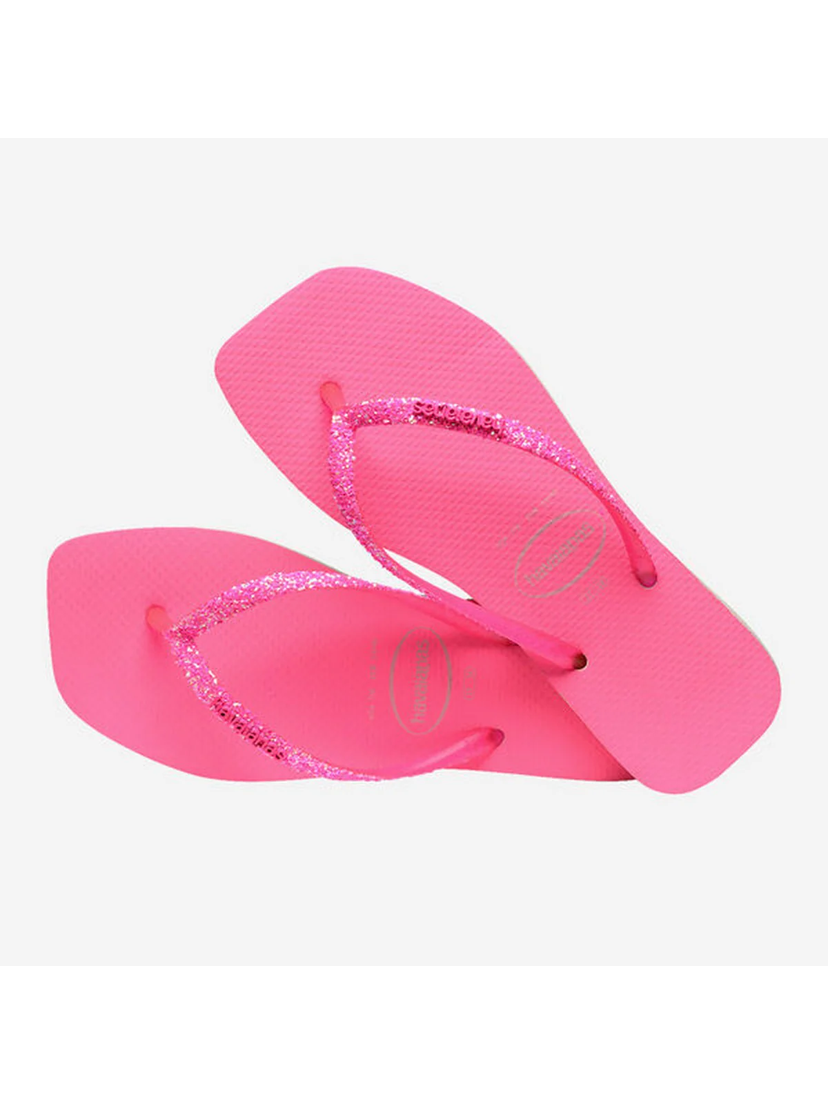 HAVAIANAS Infradito Donna Hav. Square Glitter Neon 4148927.9336 Rosa - Image 2