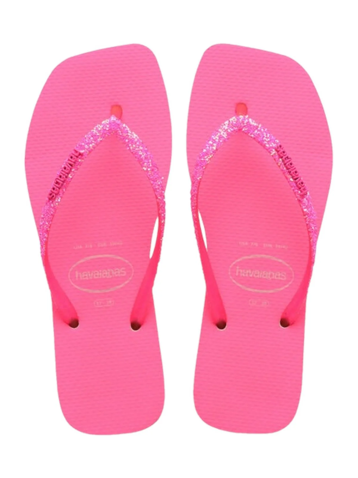 HAVAIANAS Infradito Donna Hav. Square Glitter Neon 4148927.9336 Rosa - Image 5
