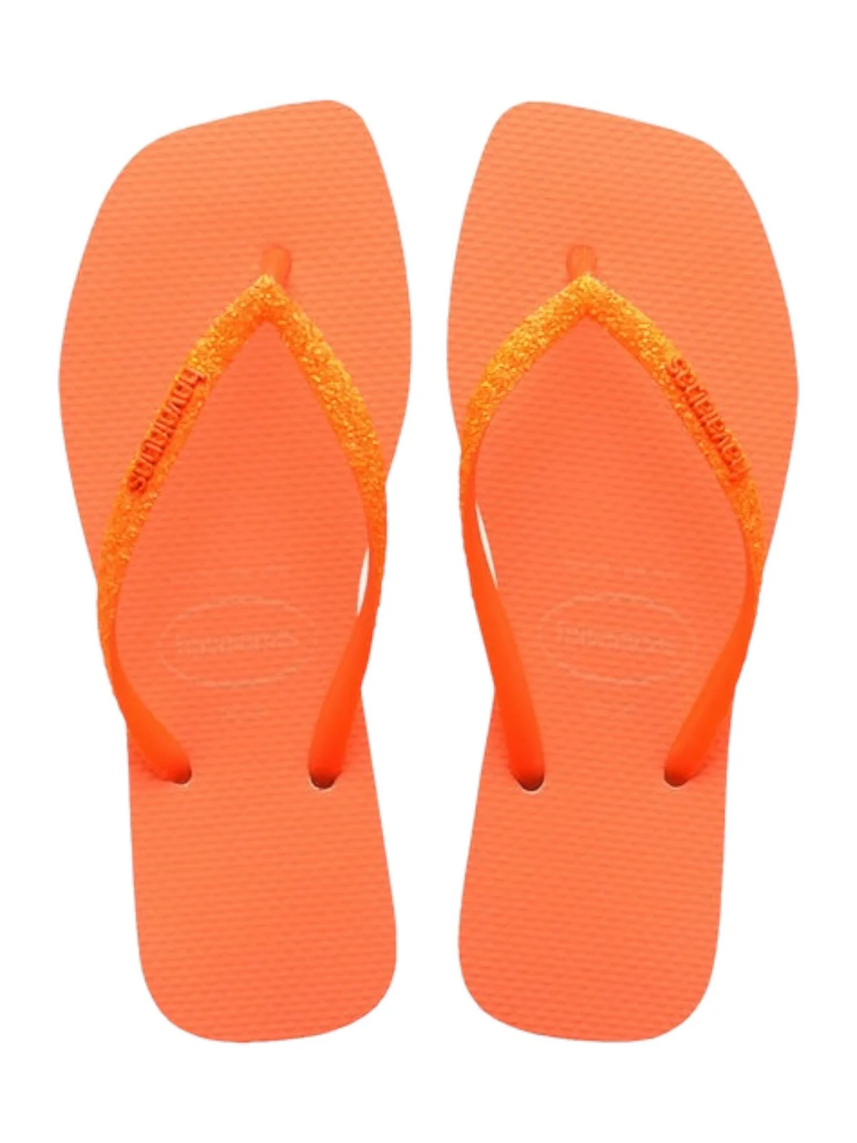 HAVAIANAS Infradito Donna Hav. Square Glitter Neon 4148927.9897 Arancione - Image 5