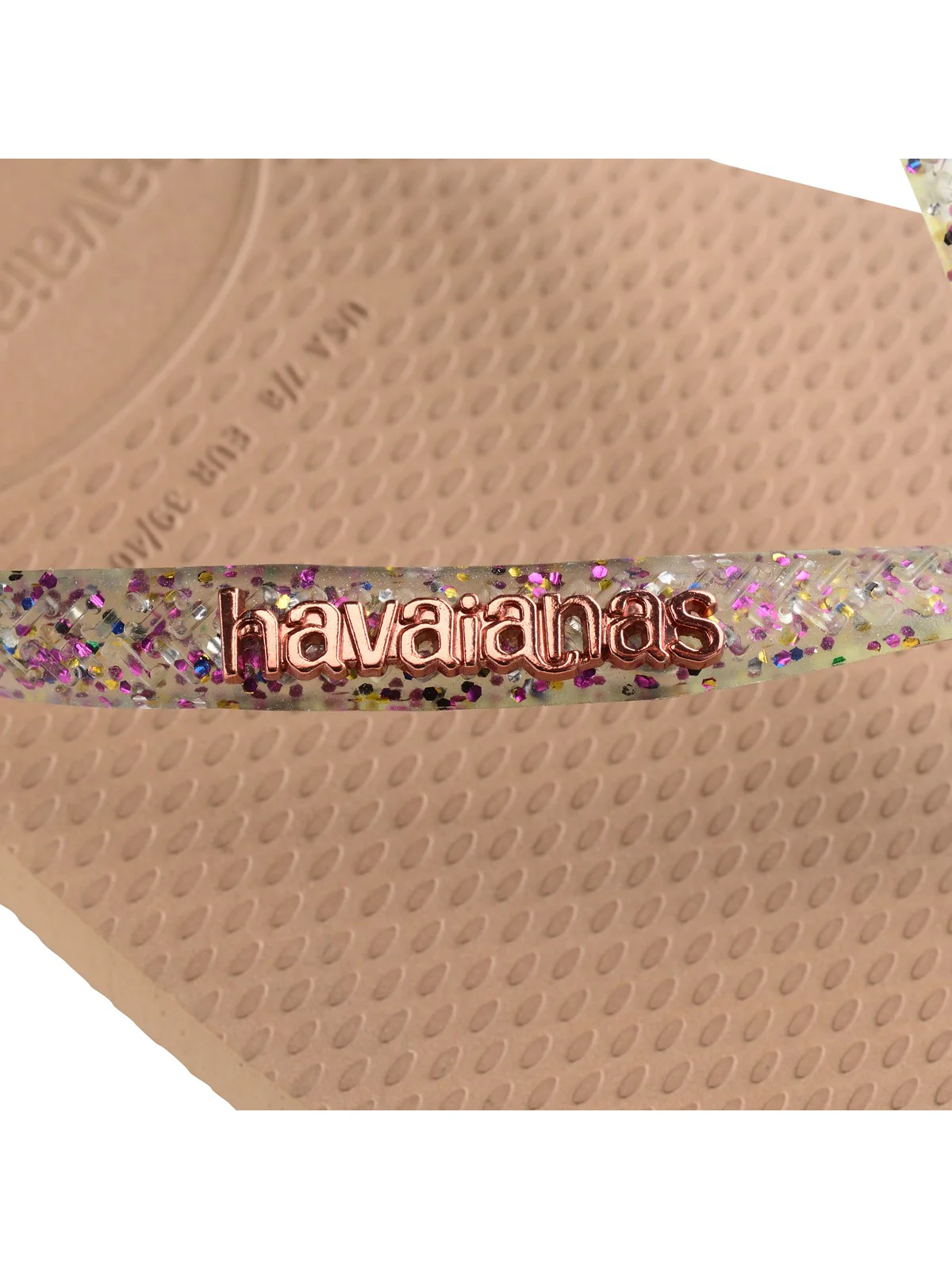 HAVAIANAS Infradito Donna Hav. square logo metallic 4148257.3581 Rosa - Image 4
