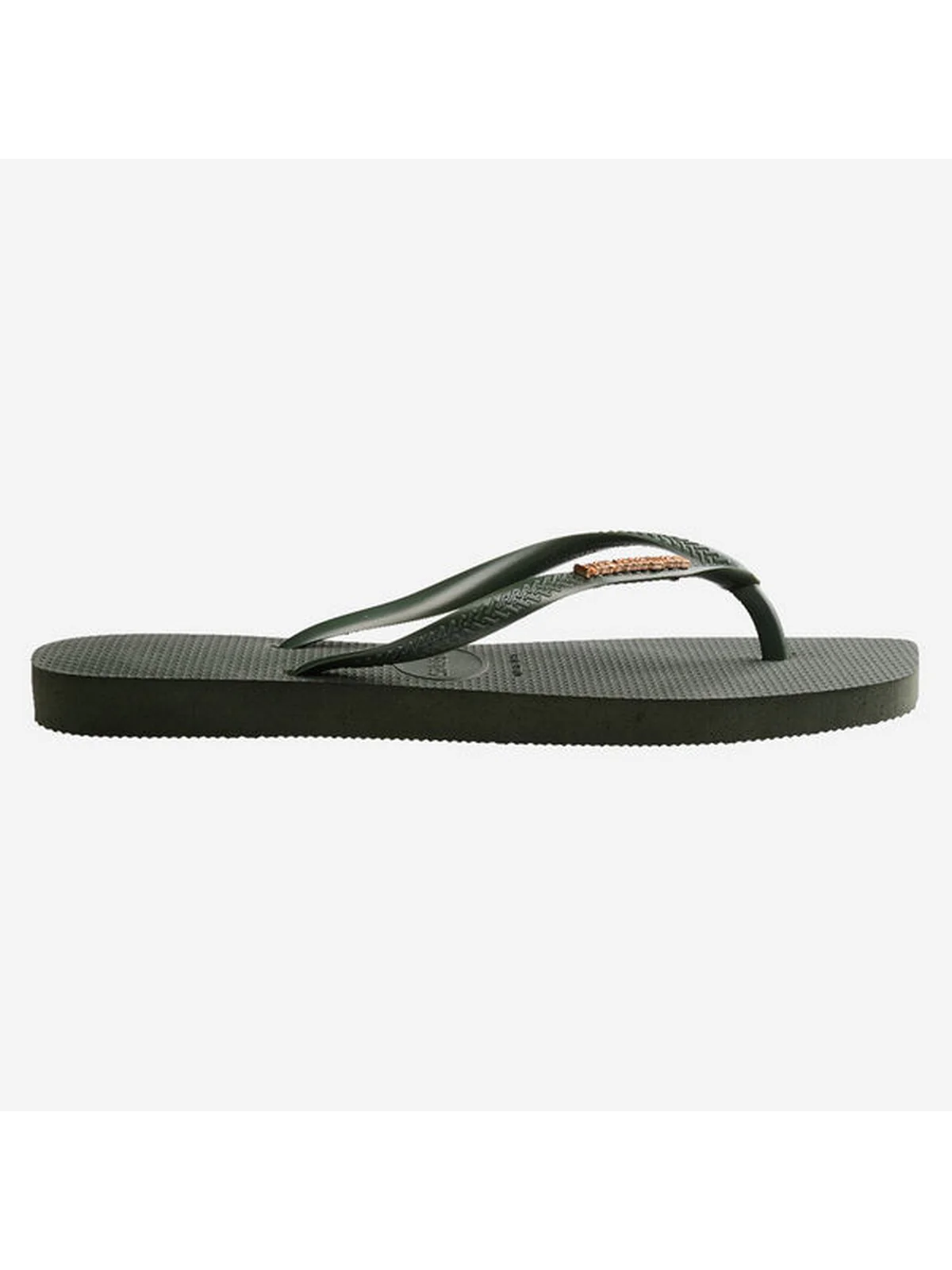 HAVAIANAS Infradito Donna Hav. square logo metallic 4148257.4896 Verde - Image 3