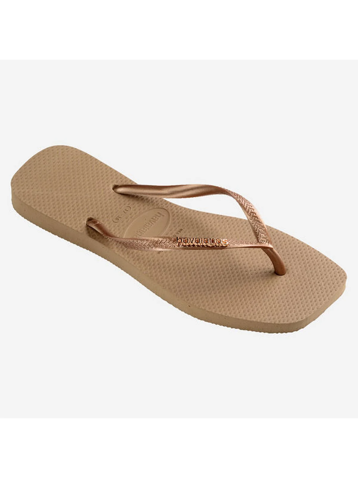 HAVAIANAS Infradito Donna Hav. square logo metallic 4148257.5282 Rosa - Image 4