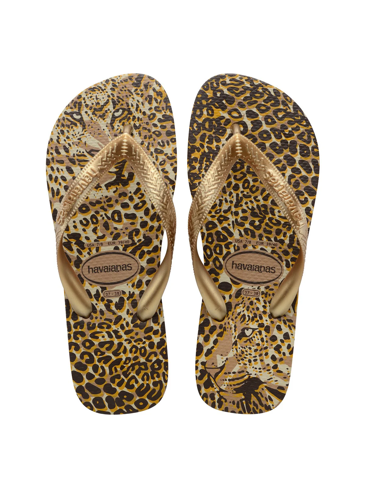 HAVAIANAS Infradito Donna Hav. Top animals 4132920.7440 Beige - Image 6