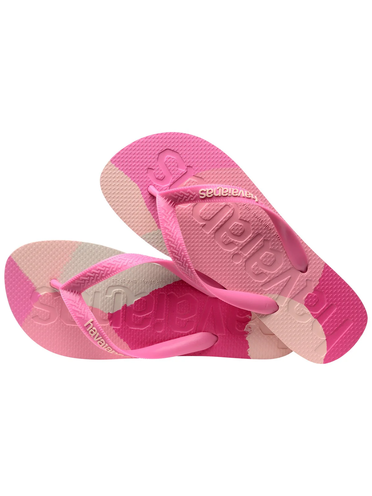 HAVAIANAS Infradito Donna Hav. Top logomania colors II 4147526.0129 Rosa - Image 4