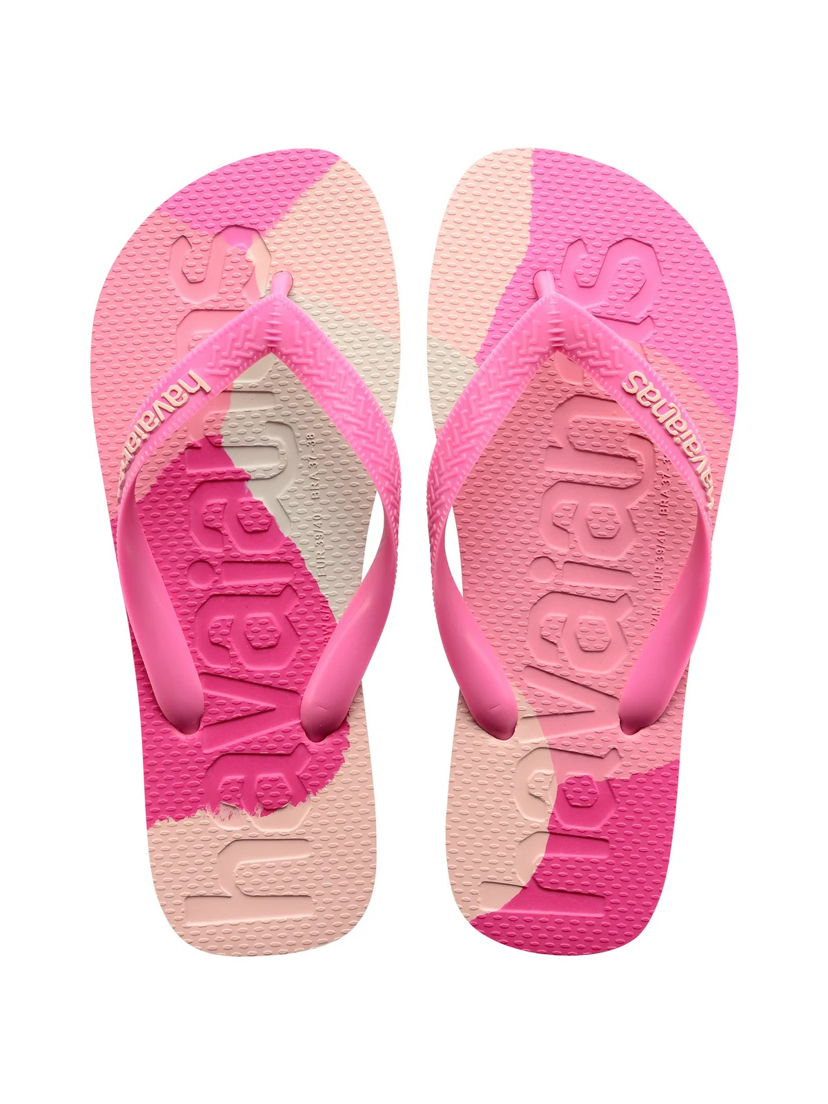 HAVAIANAS Infradito Donna Hav. Top logomania colors II 4147526.0129 Rosa - Image 6