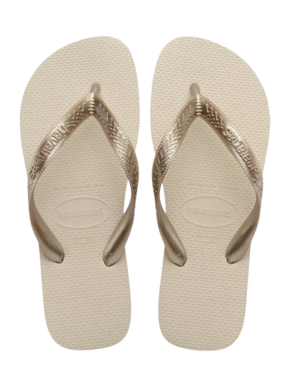 HAVAIANAS Infradito Donna Hav. Top Tiras Senses 4149375.0121 Beige - Image 5