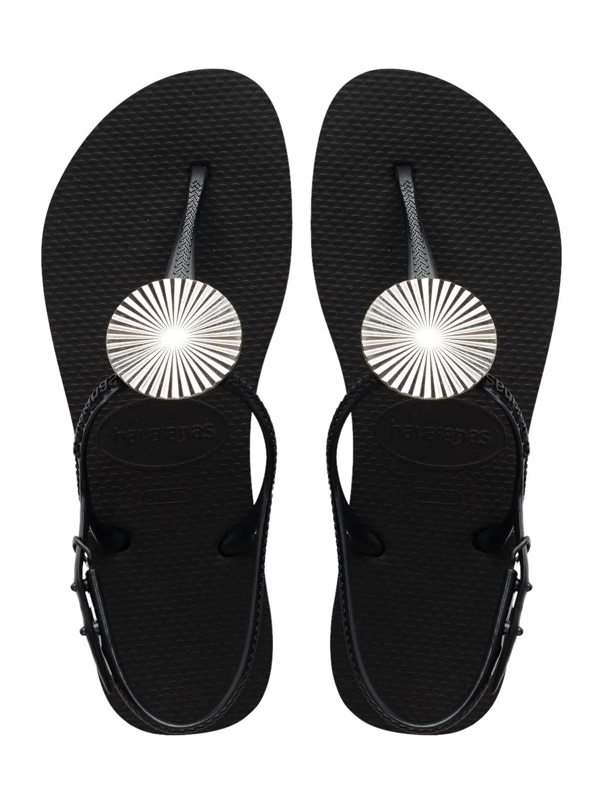 HAVAIANAS Infradito Donna Hav. Twist Metal 4148924.0090 Nero - Image 7