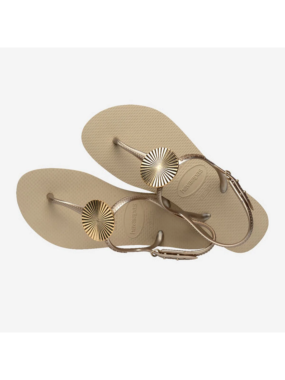 HAVAIANAS Infradito Donna Hav. Twist Metal 4148924.0154 Beige - Image 2