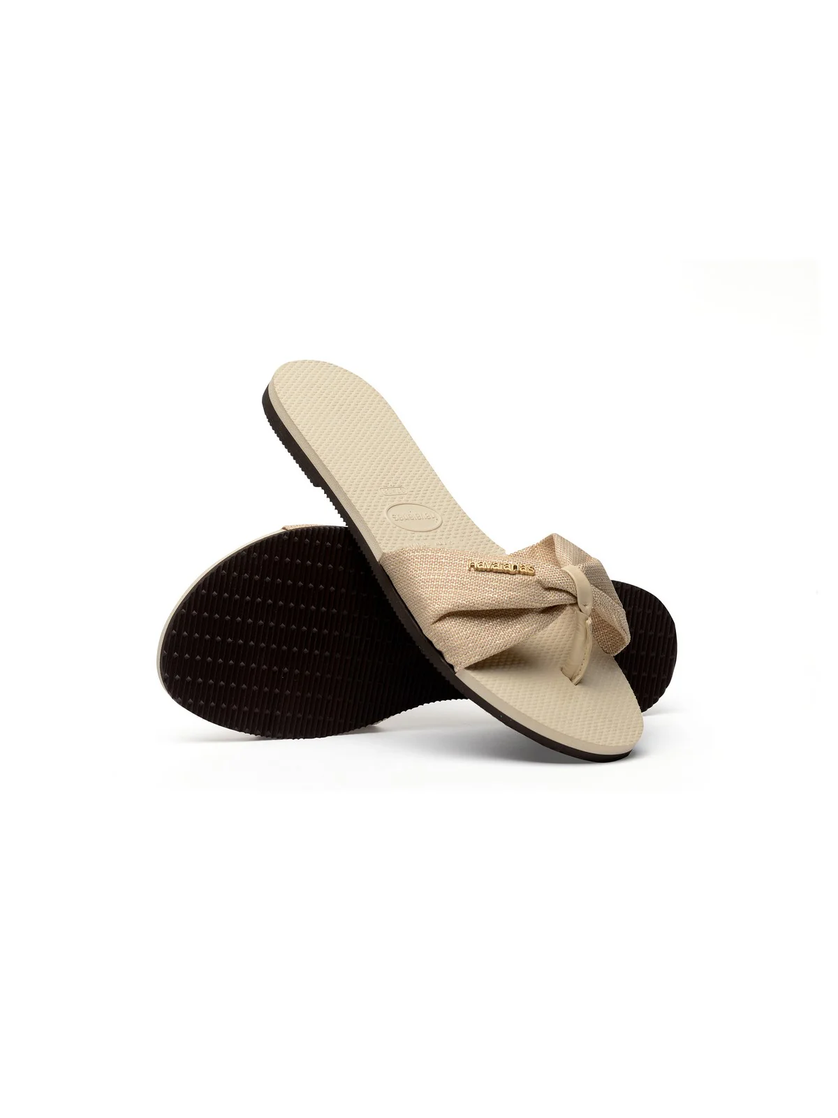 HAVAIANAS Infradito Donna Hav. You St Tropez shine 4145627.0121 Beige - Image 4