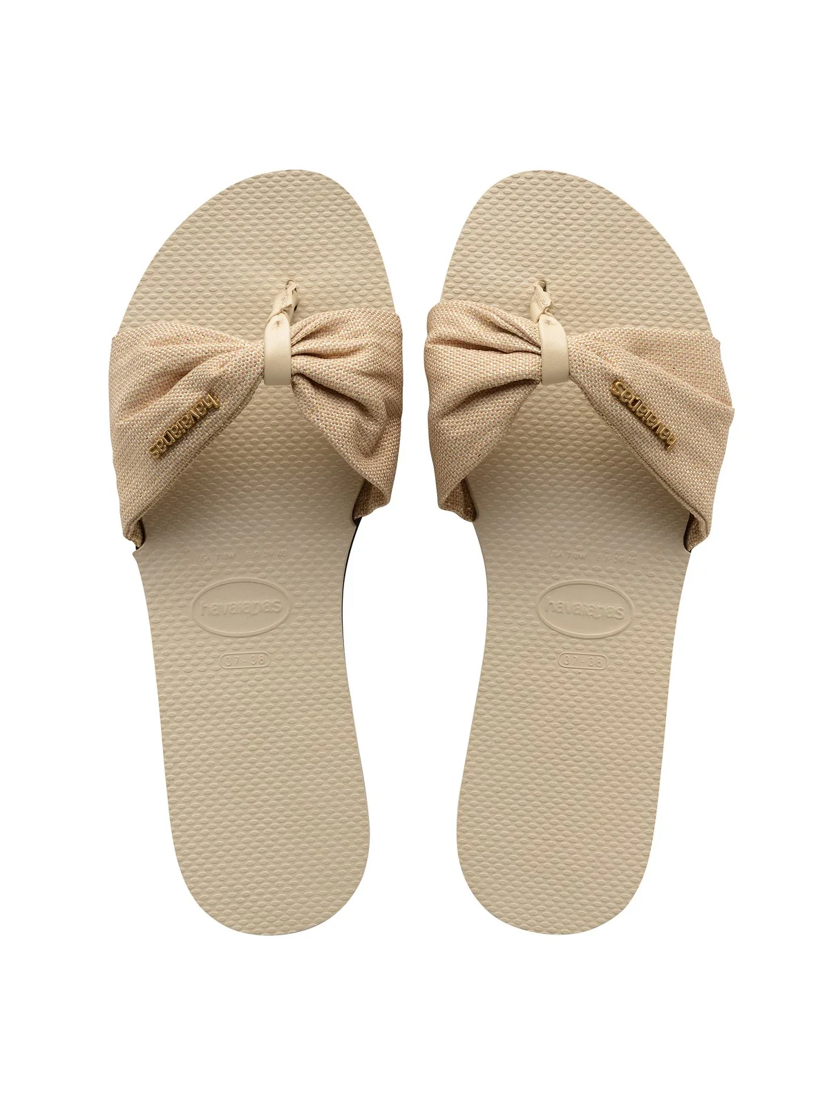 HAVAIANAS Infradito Donna Hav. You St Tropez shine 4145627.0121 Beige - Image 7