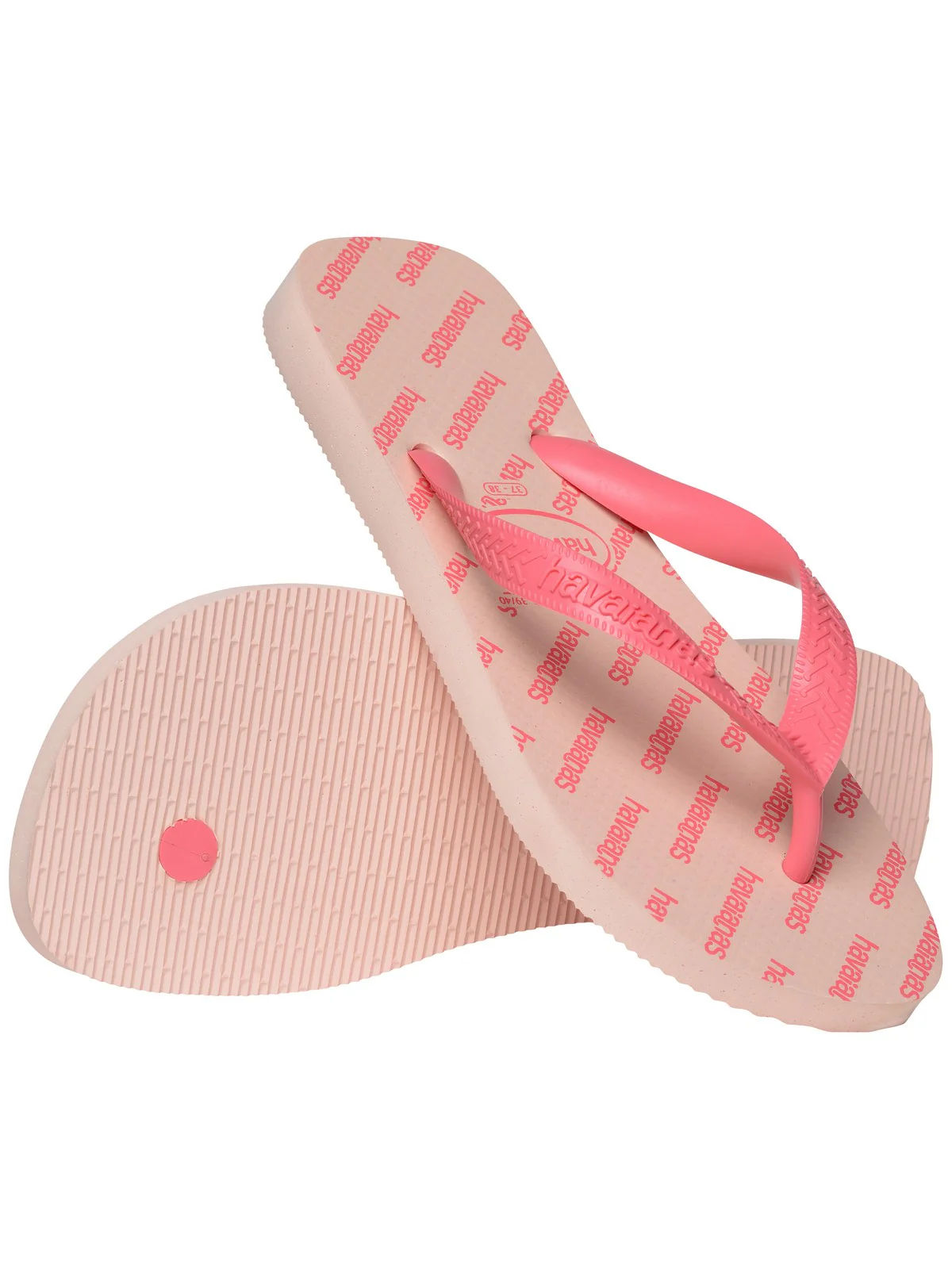HAVAIANAS Infradito Donna Top logomania 4149891.0076 Rosa - Image 6