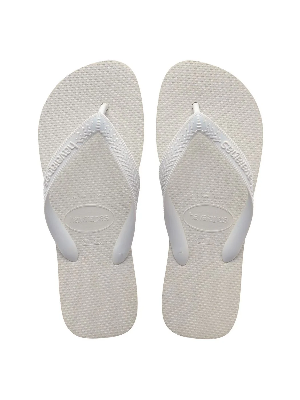 HAVAIANAS Infradito Unisex adulto HAV. TOP 4000029.0001 Bianco - Image 7
