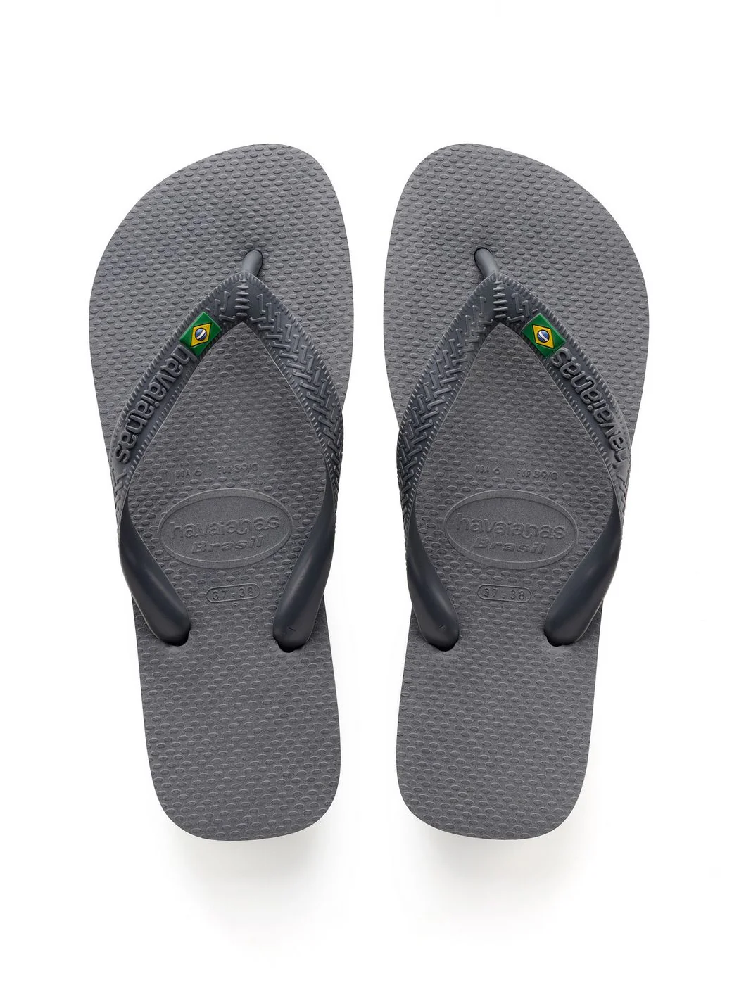 HAVAIANAS Infradito Unisex adulto Hav. Brasil 4000032.5178 Grigio - Image 5