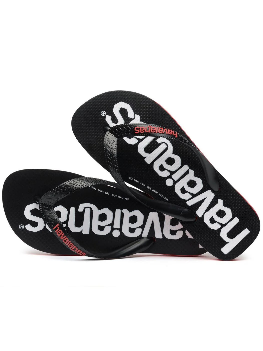 HAVAIANAS Infradito Unisex adulto Hav. Top logomania 2 4145741.2090 Rosso - Image 4