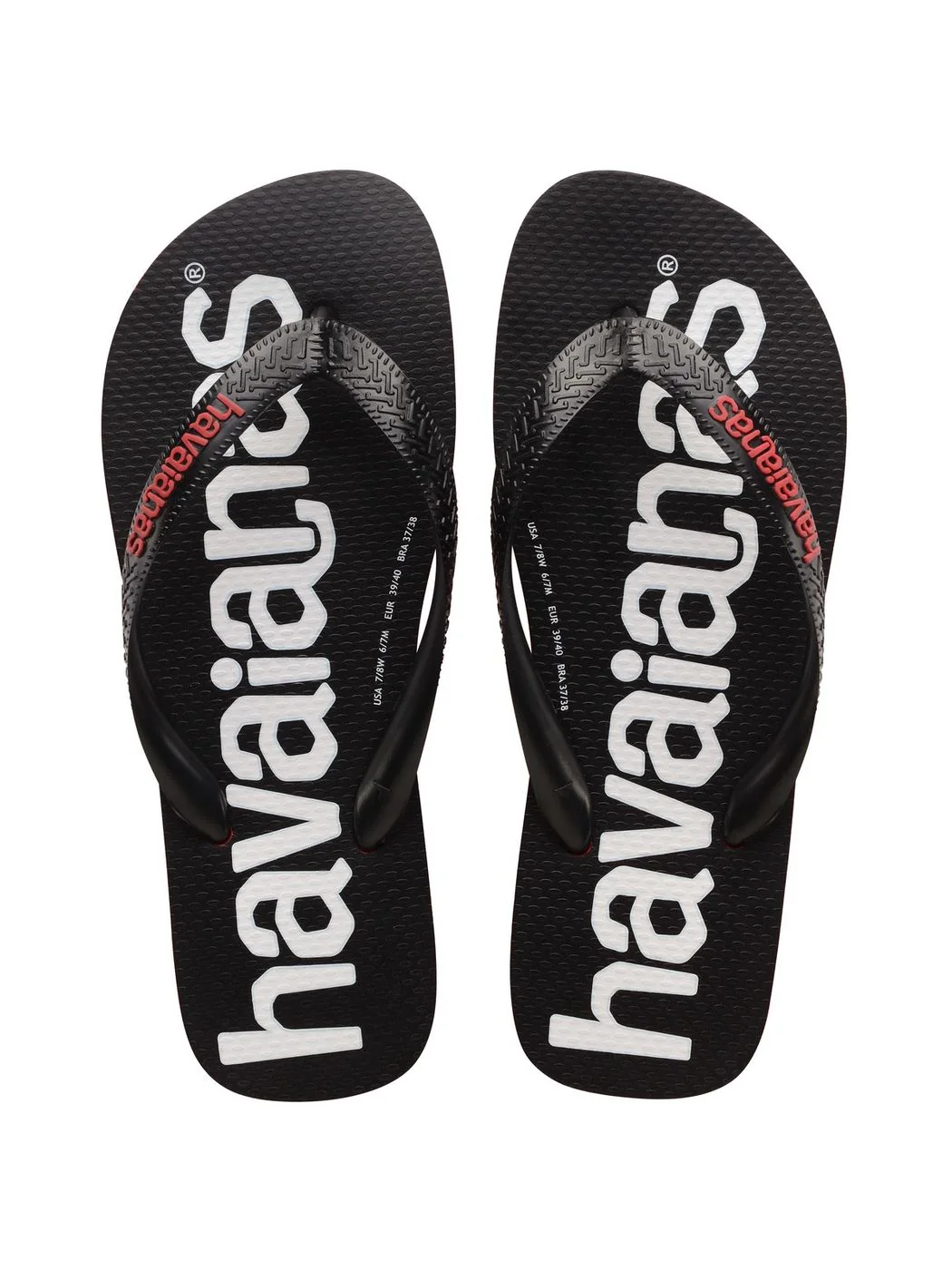 HAVAIANAS Infradito Unisex adulto Hav. Top logomania 2 4145741.2090 Rosso - Image 8