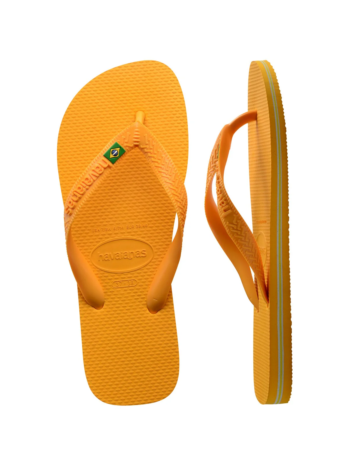 HAVAIANAS Infradito Unisex adulto Hav. Brasil 4000032.1740 Giallo - Image 6
