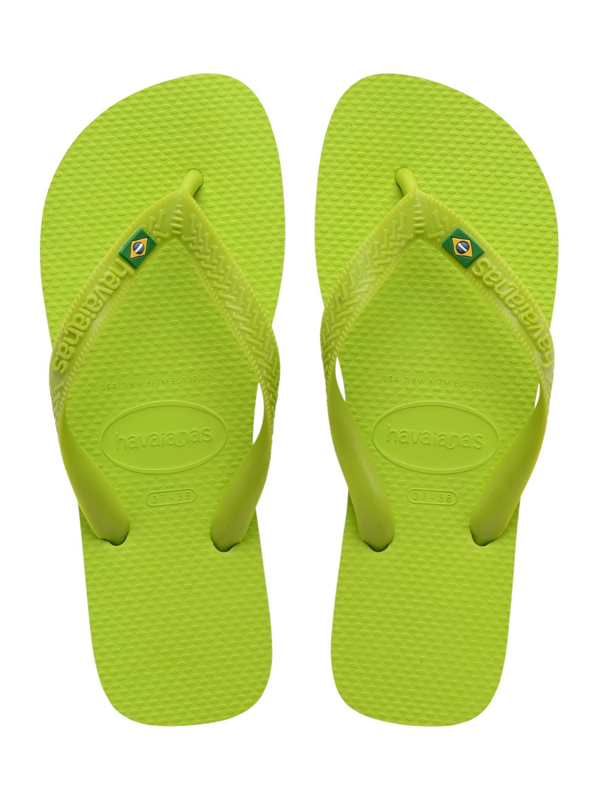 HAVAIANAS Infradito Unisex adulto Hav. Brasil 4000032.7344 Verde - Image 7