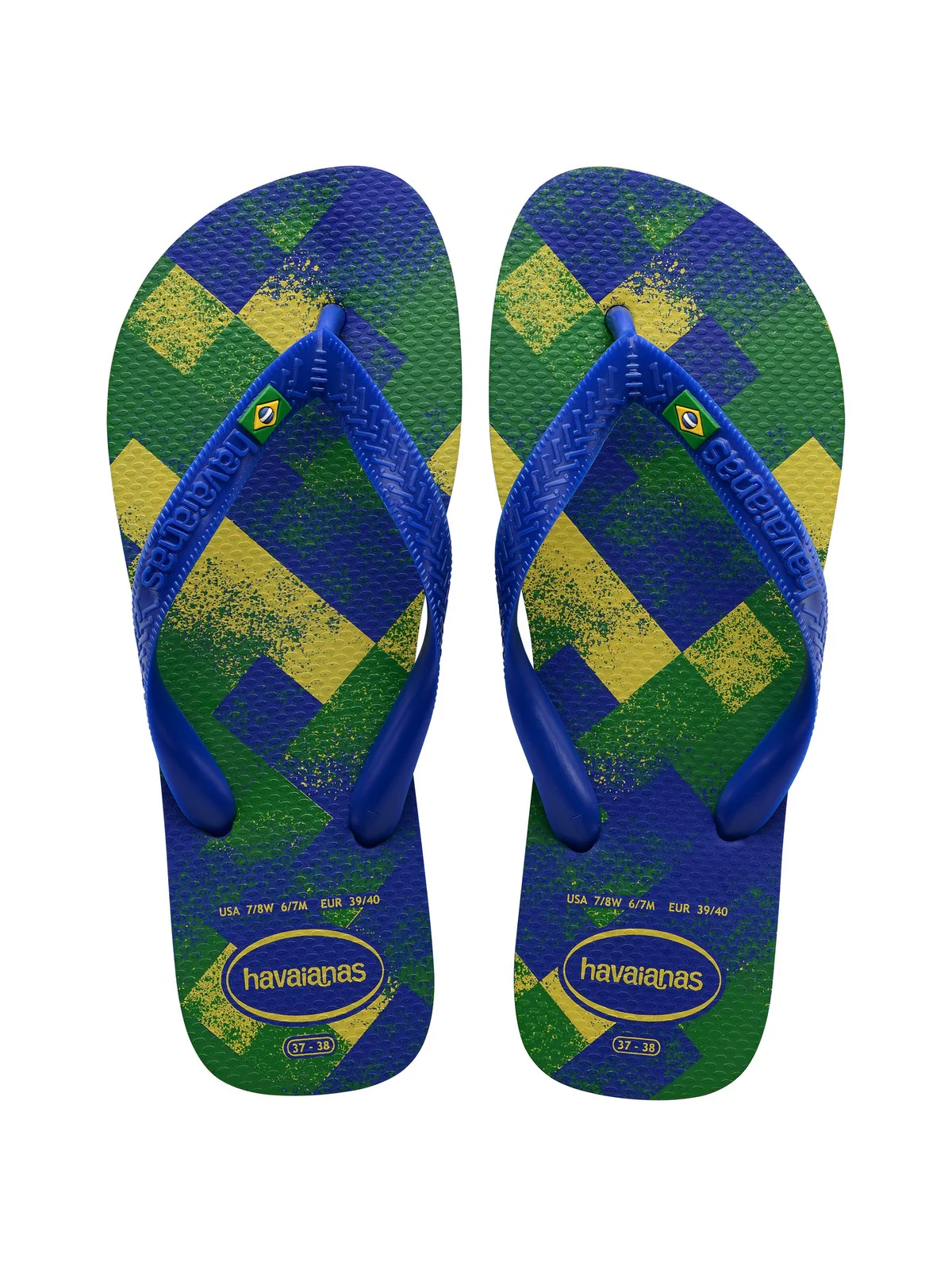 HAVAIANAS Infradito Unisex adulto Hav. Brasil Fresh 4145745.2711 Blu