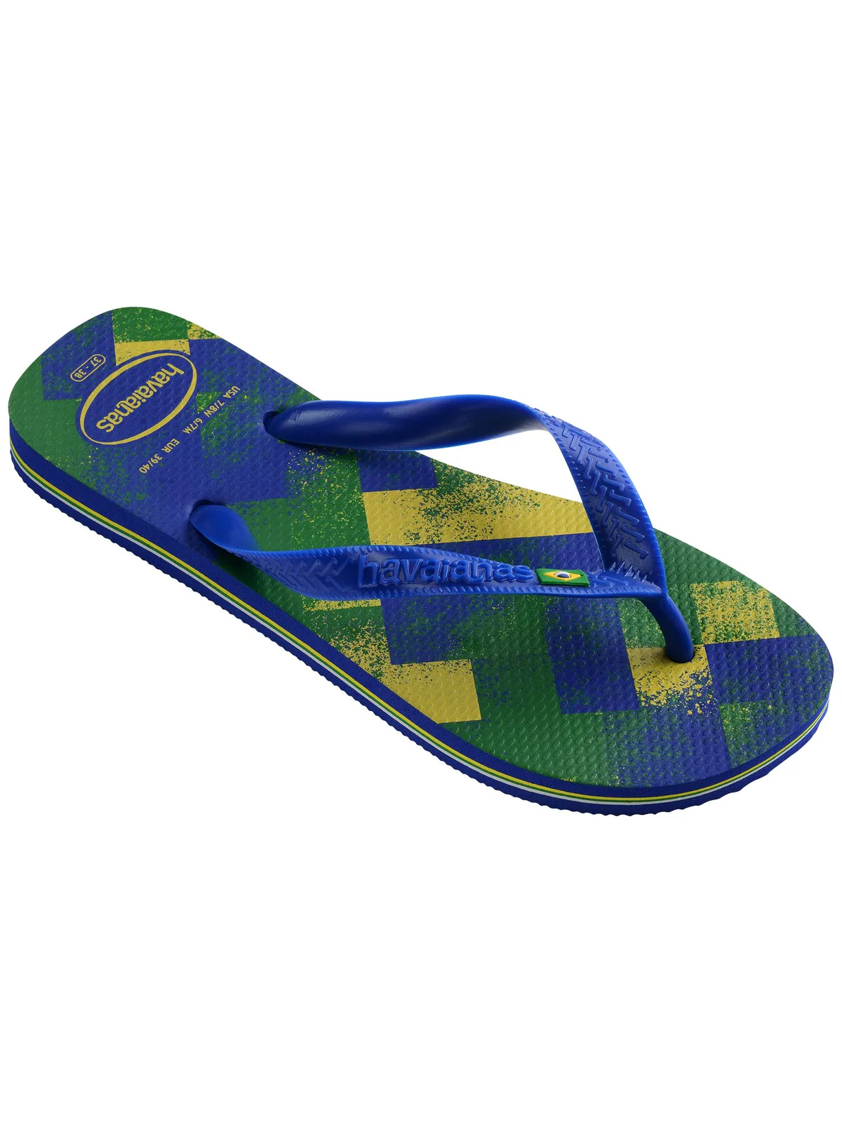 HAVAIANAS Infradito Unisex adulto Hav. Brasil Fresh 4145745.2711 Blu - Image 2