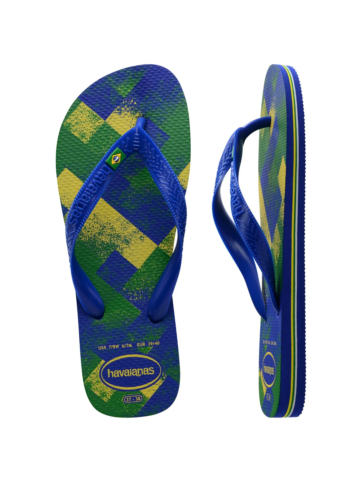 HAVAIANAS Infradito Unisex adulto Hav. Brasil Fresh 4145745.2711 Blu - Image 5