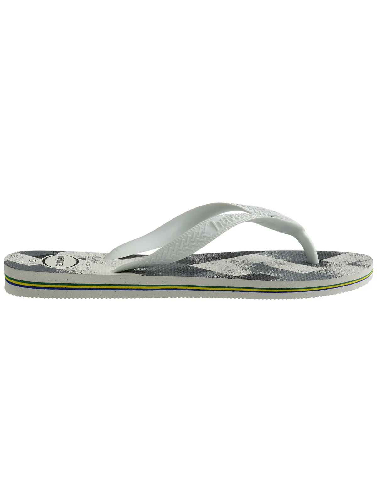 HAVAIANAS Infradito Unisex adulto Hav. Brasil Fresh 4145745.4108 Bianco - Image 3