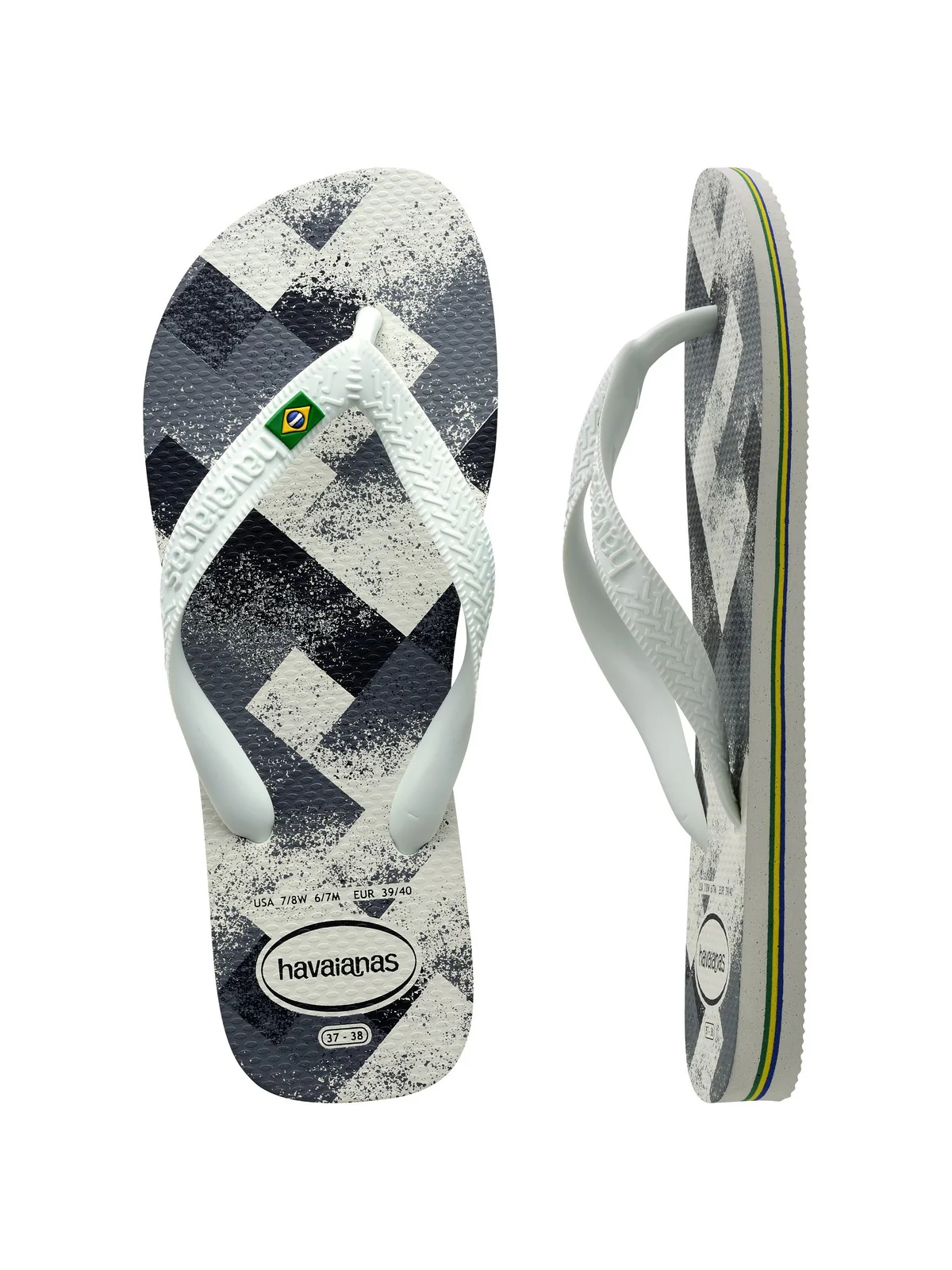 HAVAIANAS Infradito Unisex adulto Hav. Brasil Fresh 4145745.4108 Bianco - Image 4