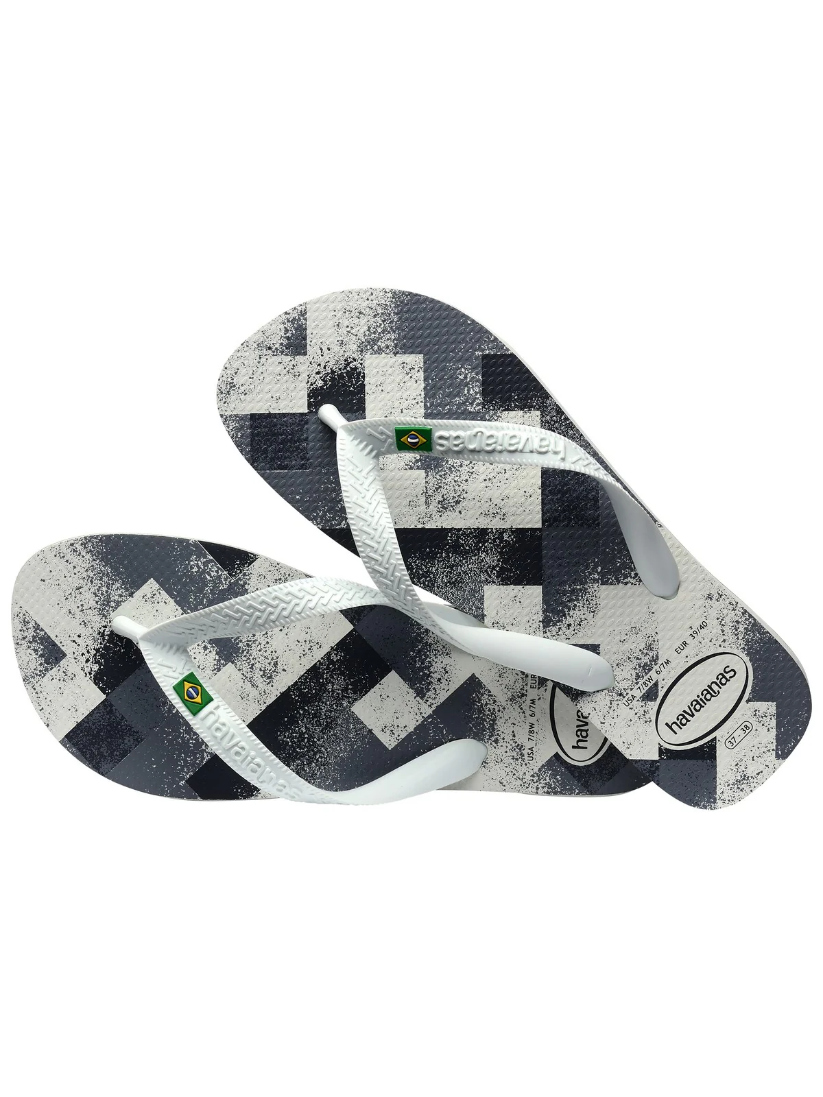 HAVAIANAS Infradito Unisex adulto Hav. Brasil Fresh 4145745.4108 Bianco - Image 6