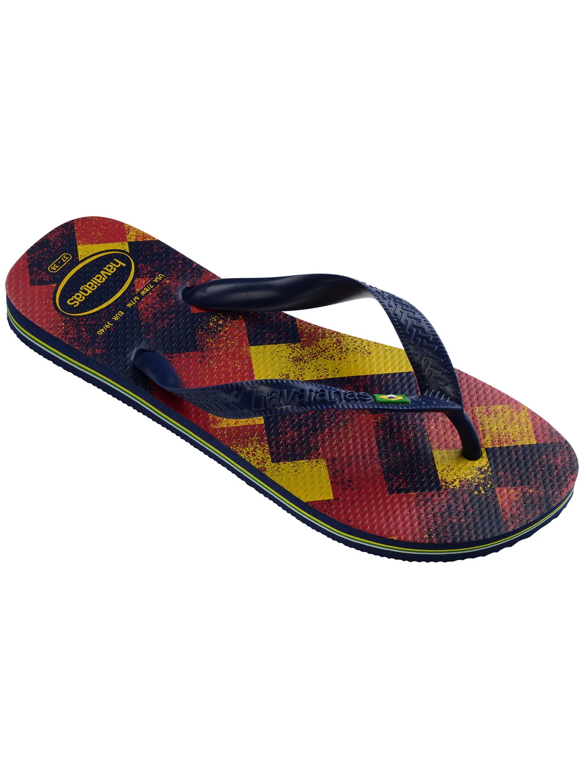 HAVAIANAS Infradito Unisex adulto Hav. Brasil Fresh 4145745.4368 Blu - Image 2