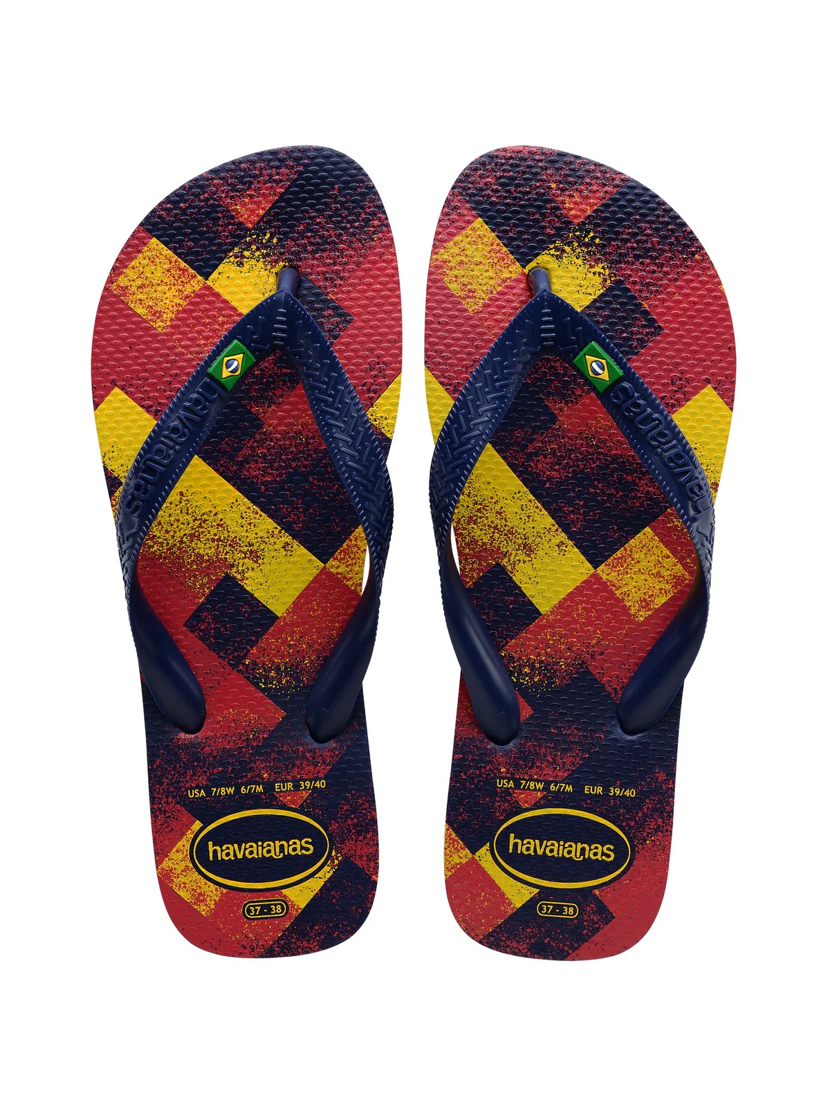 HAVAIANAS Infradito Unisex adulto Hav. Brasil Fresh 4145745.4368 Blu - Image 7